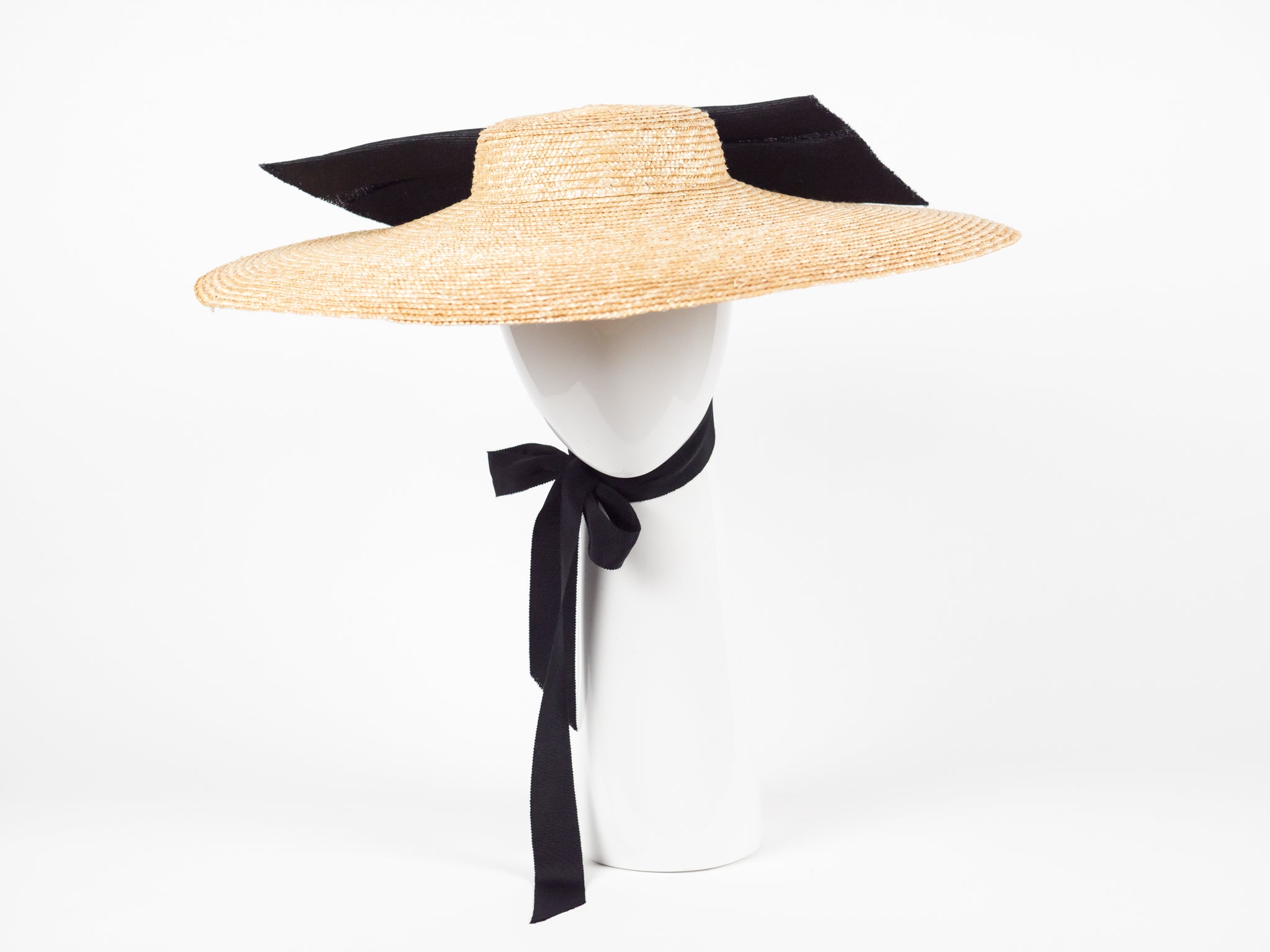 BIG BRIM SAILOR  (WITH EXTRA BOW)