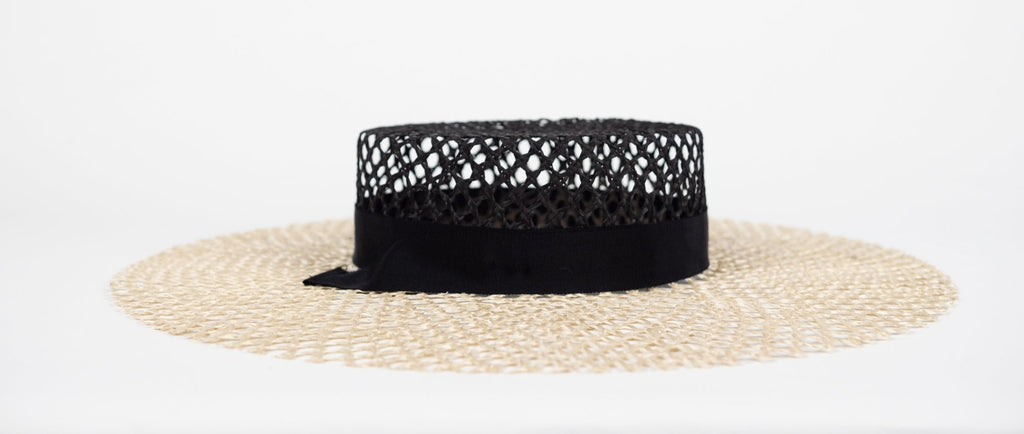 SUMMER STRAW BOATER