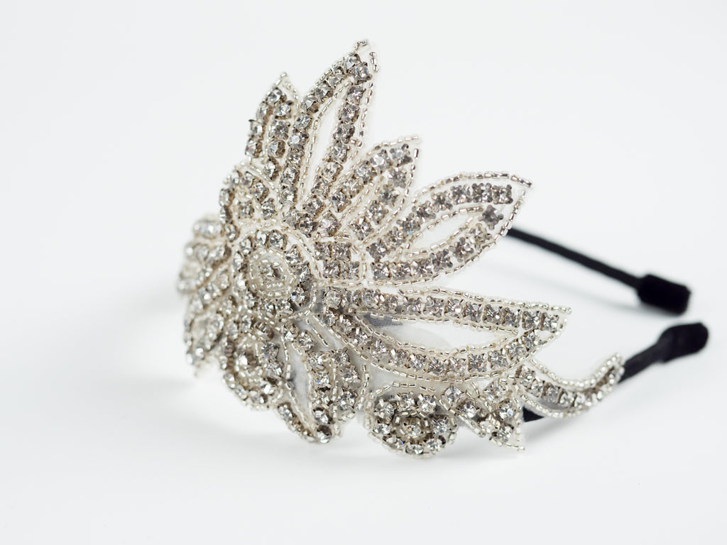 DECO CRYSTAL HEADPIECE