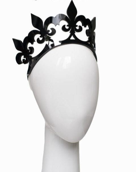 "FLEUR DE LIS'' CROWN Headpiece demillinery