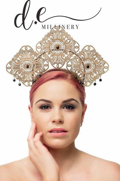 "SITA DEVI" Headpiece demillinery